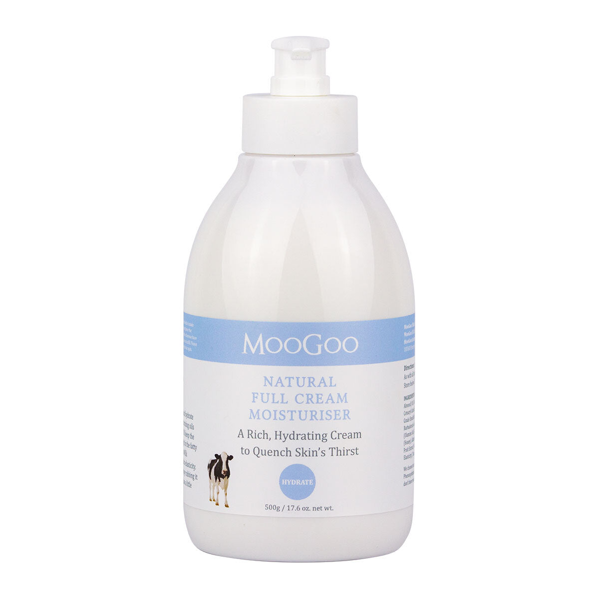 MooGoo Full Cream Moisturiser [SZ:500G]