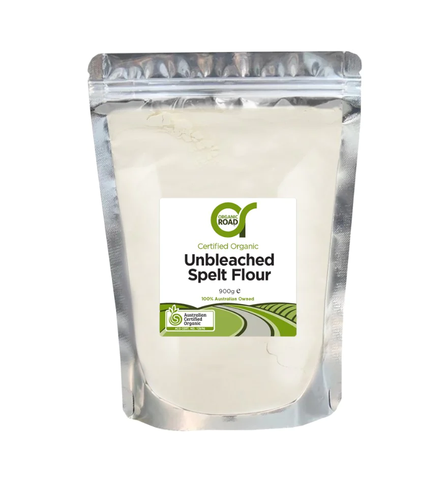 Organic Road Unbleached Spelt Flour 900g