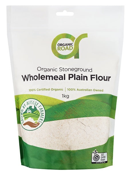 Organic Stoneground Wholemeal Plain Flour