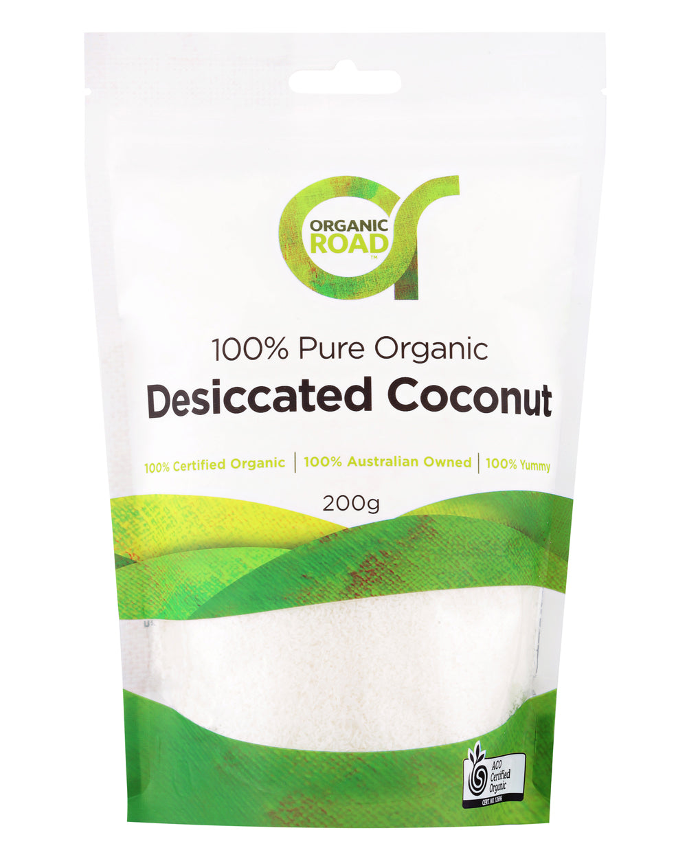 Organic Road Desiccated Coconut 200g
