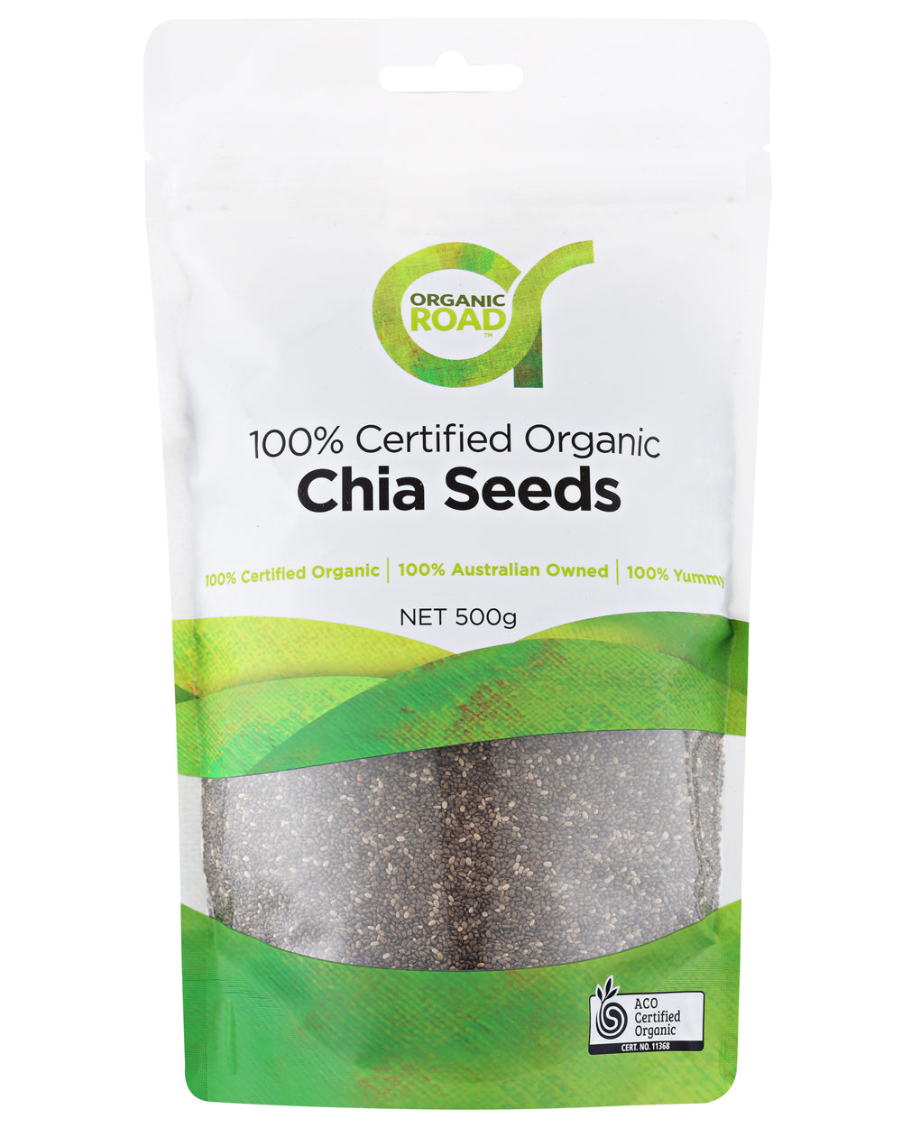 Organic Road Chia Seeds [SZ:500G]