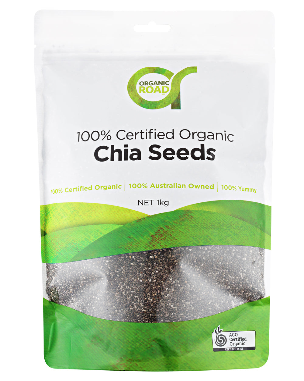 Organic Road Chia Seeds [SZ:1KG]