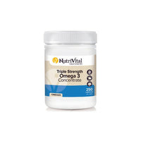 Nutrivital Triple Strength Omega 3 Concentrate Capsules [SZ:250 CAPSULES]
