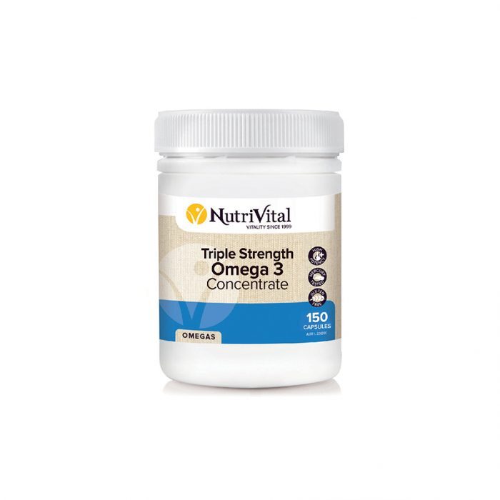 Nutrivital Triple Strength Omega 3 Concentrate Capsules [SZ:250 CAPSULES]