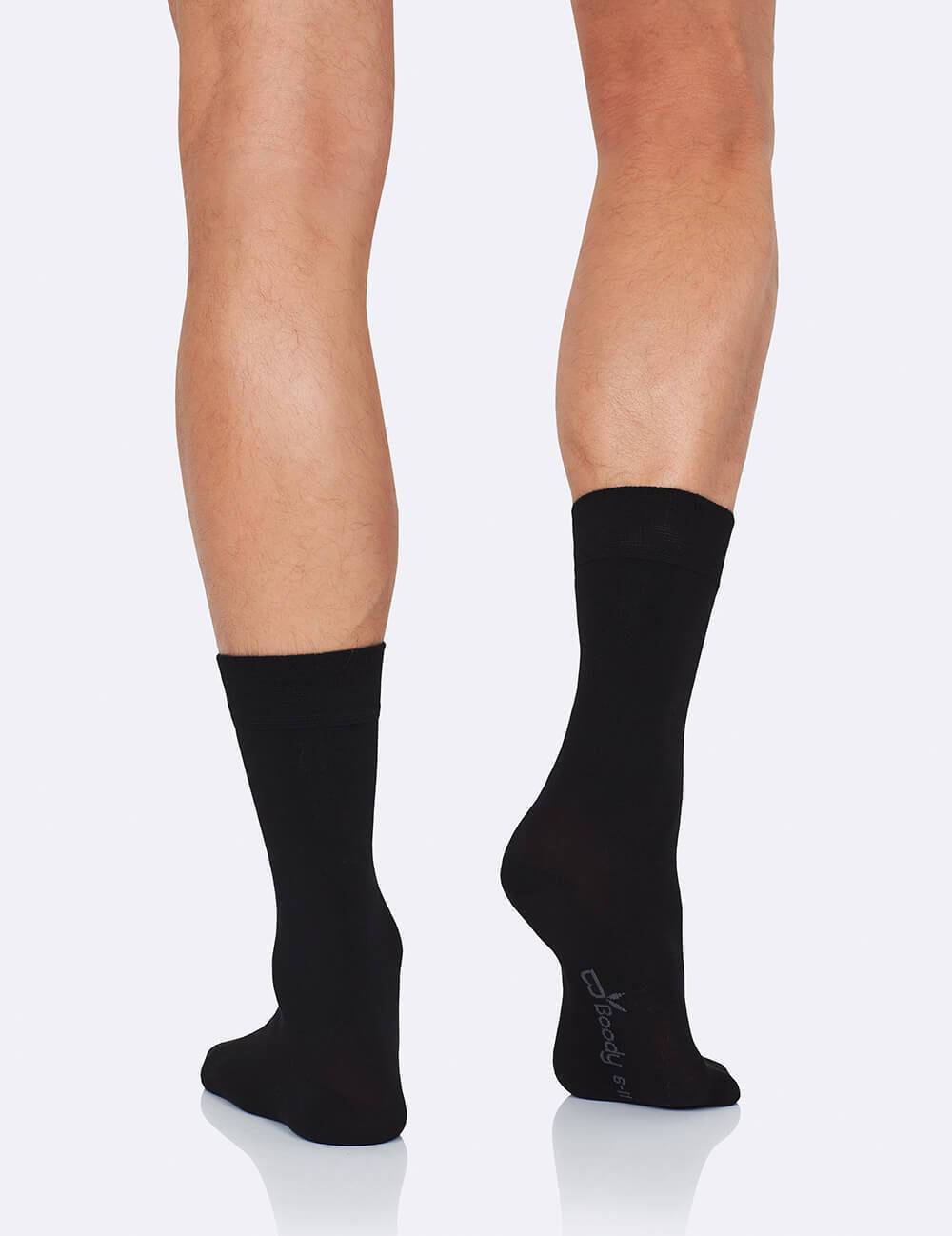 Men's Business Sock [CLR:BLACK SZ:6-NOV]