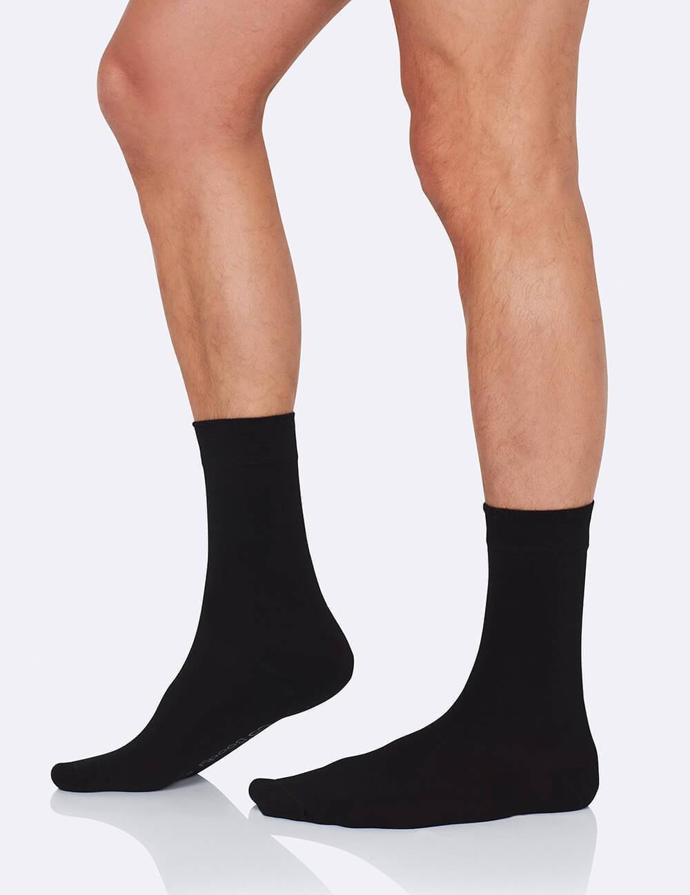 Men's Business Sock [CLR:BLACK SZ:6-NOV]