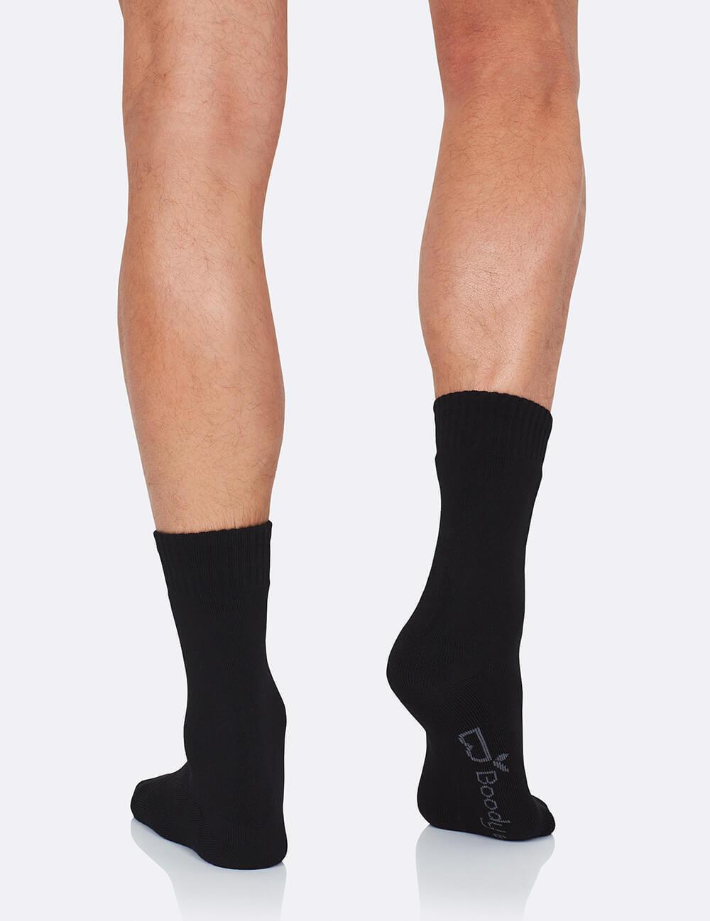 Men's Work/Boot Sock - Black / 6-11