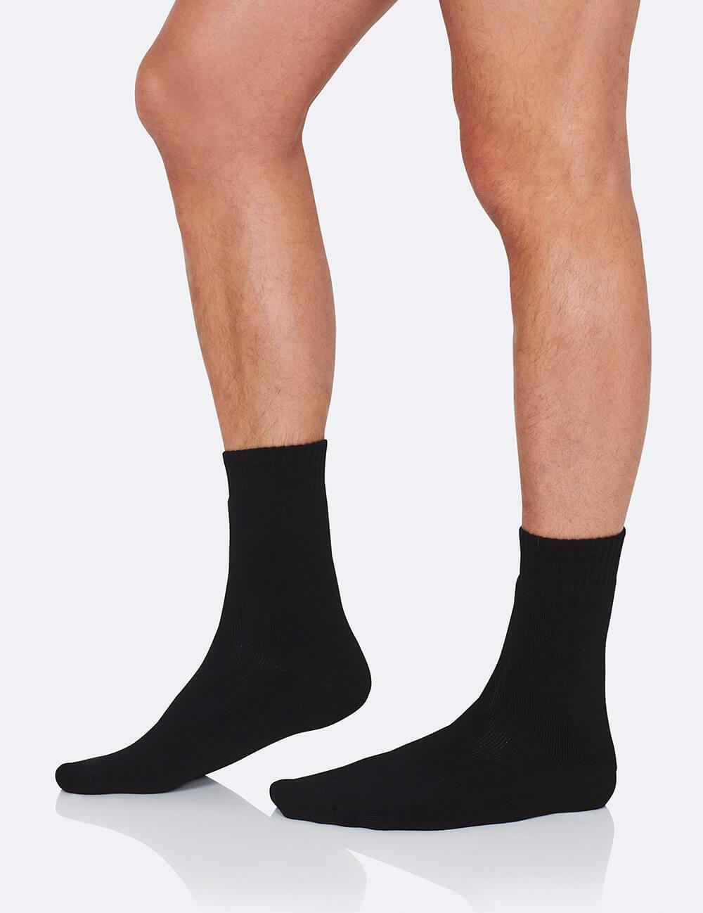 Men's Work/Boot Sock - Black / 6-11