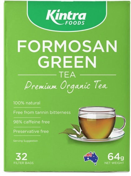 Kintra Foods Formosan Green Tea - 32 Teabags