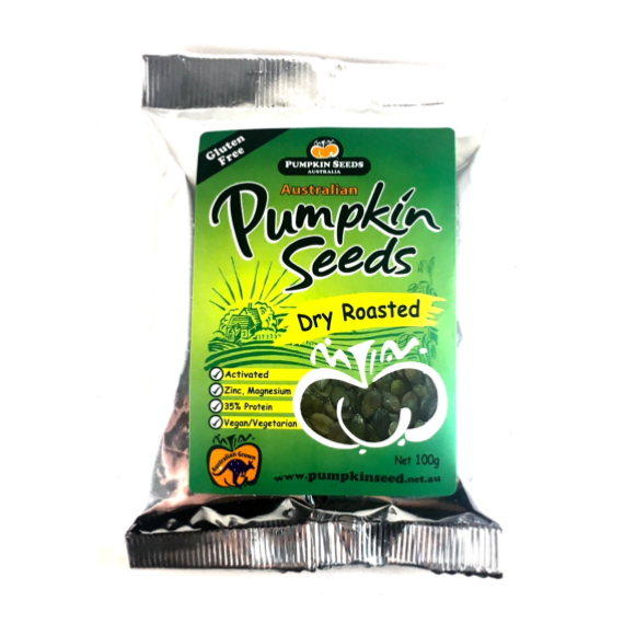 The Australian Pumpkin Seed Company Roasted Pumpkin Seeds [SZ:100G]