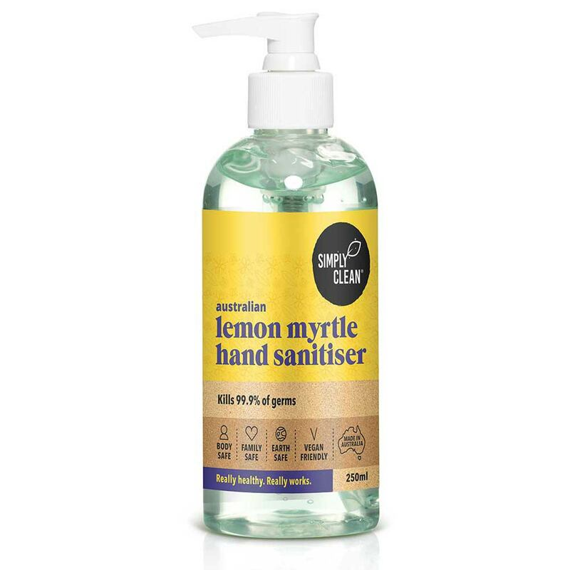 Simply Clean Hand Sanitiser Lemon Myrtle 250ml