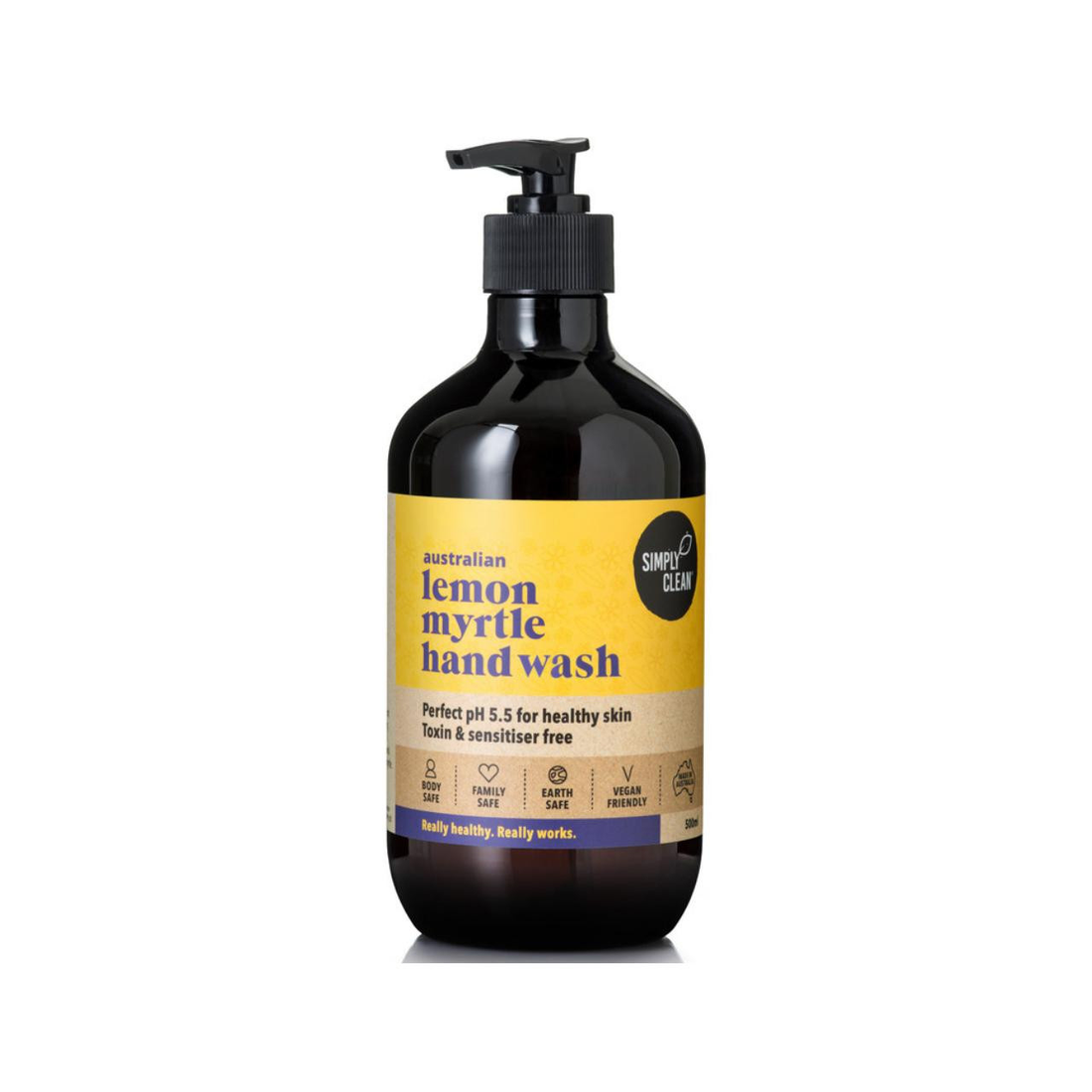 Simply Clean Hand Wash Lemon Myrtle 500ml
