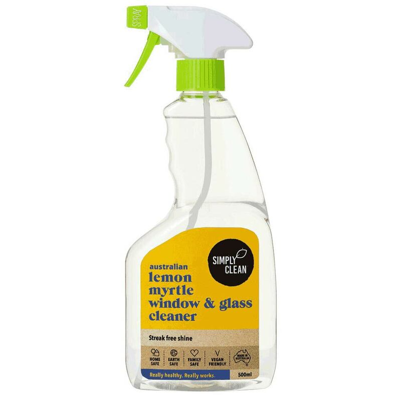 Simply Clean Window And Glass Cleaner Lemon Myrtle 500ml