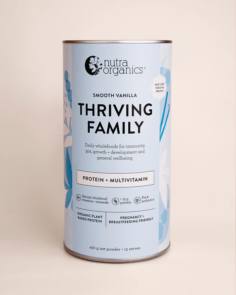 Nutra Organics Thriving Protein 450g [FLA:SMOOTH VANILLA]