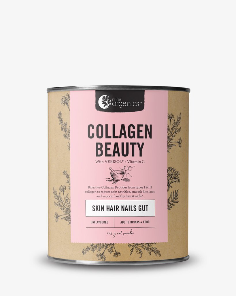 Nutra Organics Collagen Beauty" Unflavoured [SZ:225G]