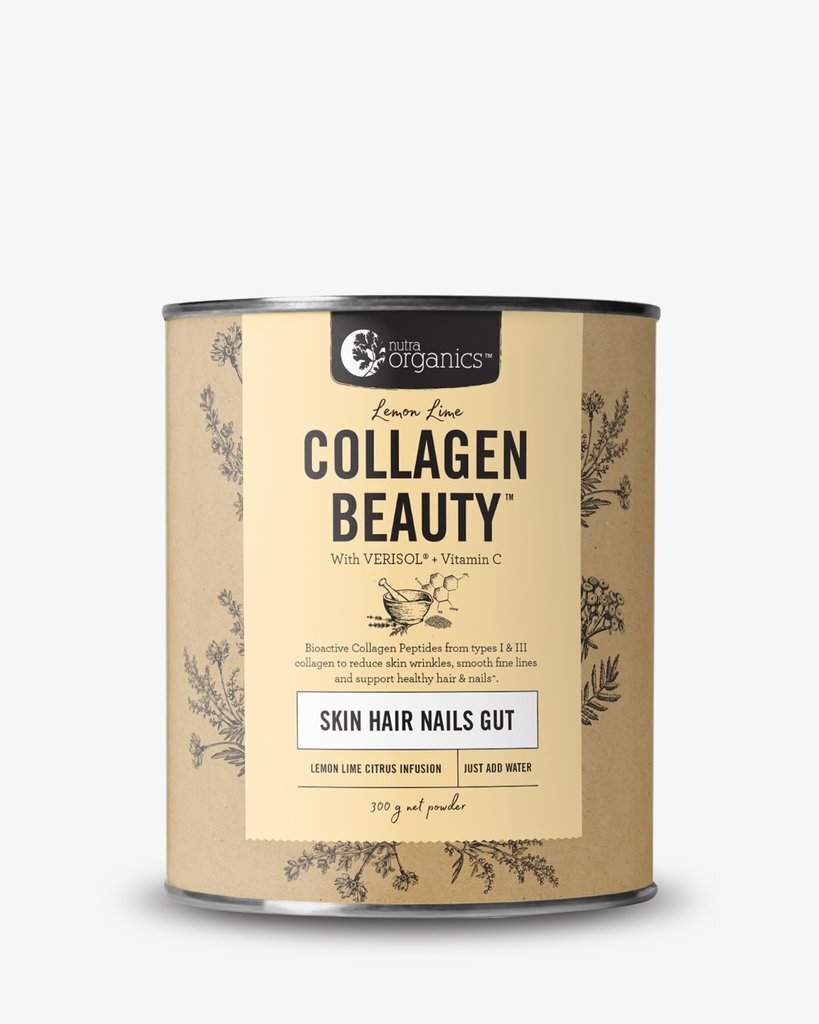 Nutra Organics Collagen Beauty" Lemon Lime 300g