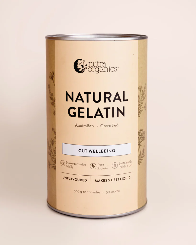 Nutra Organics Natural Gelatin 250g