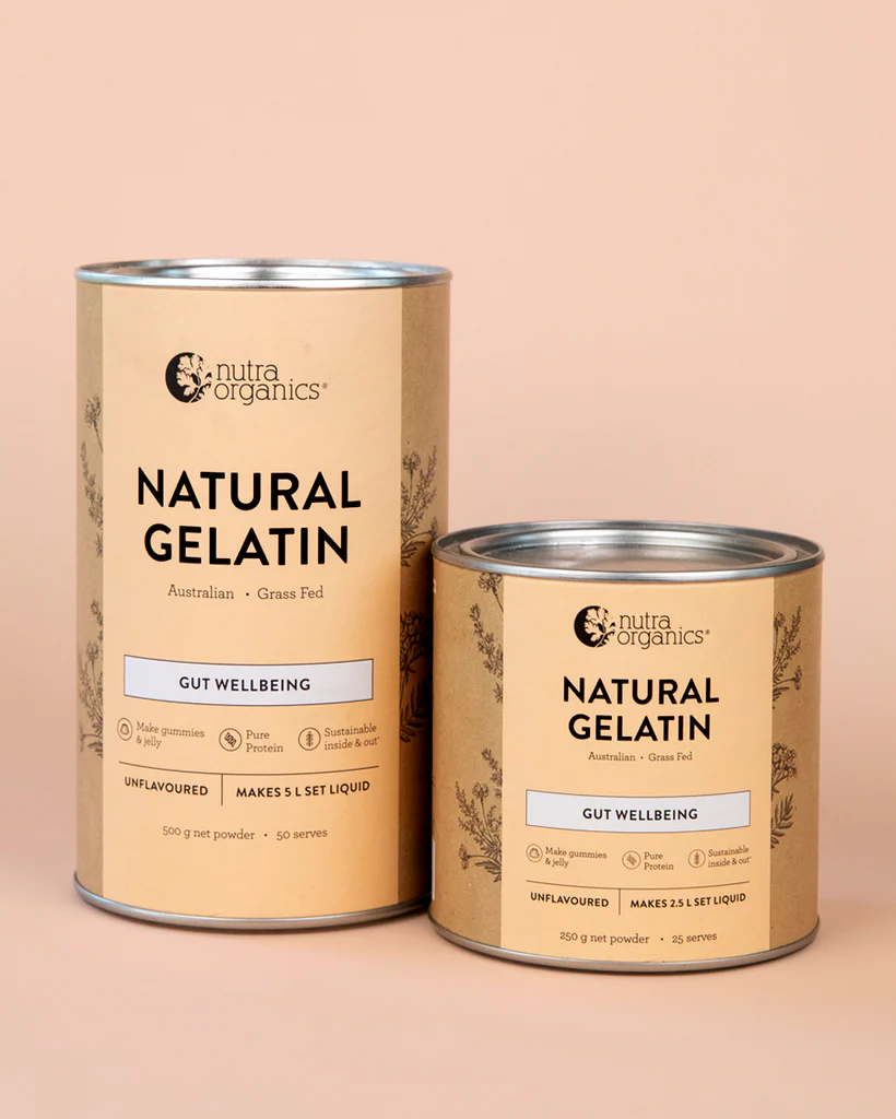 Nutra Organics Natural Gelatin 250g