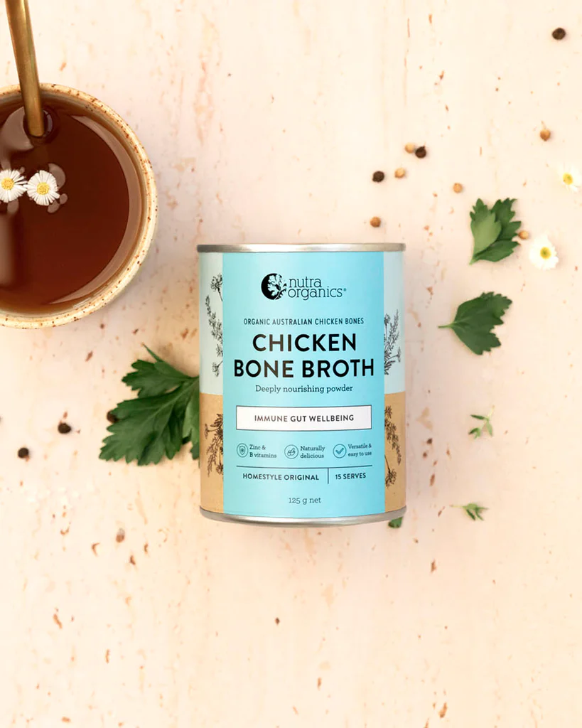 Nutra Organics Chicken Bone Broth 125g - Homestyle Original