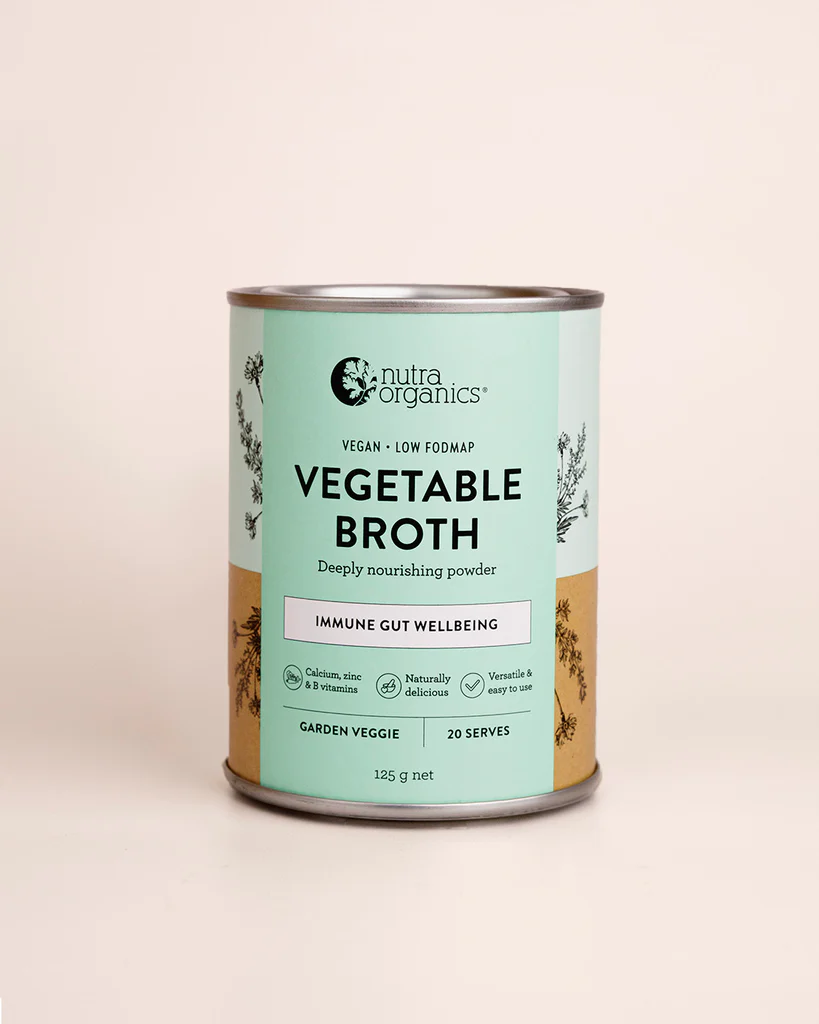 Nutra Organics Vegetable Broth 125g - Garden Veggie