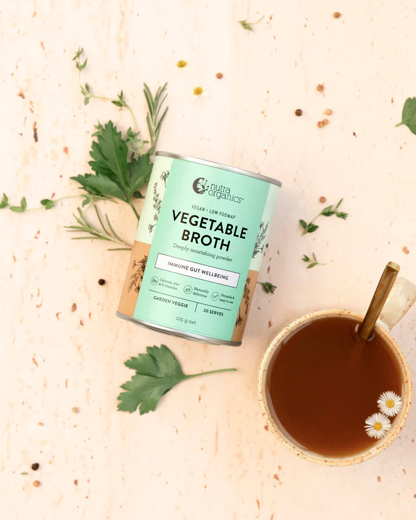 Nutra Organics Vegetable Broth 125g - Garden Veggie
