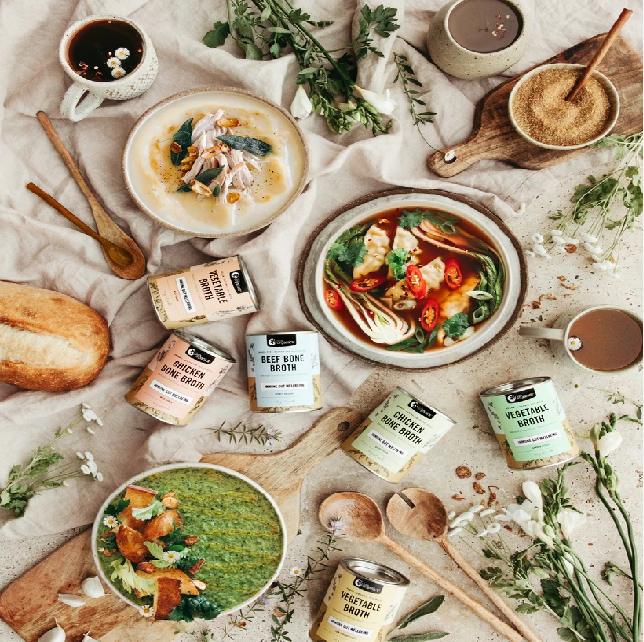 Nutra Organics Vegetable Broth Powder 125g Low Fodmap Veggie