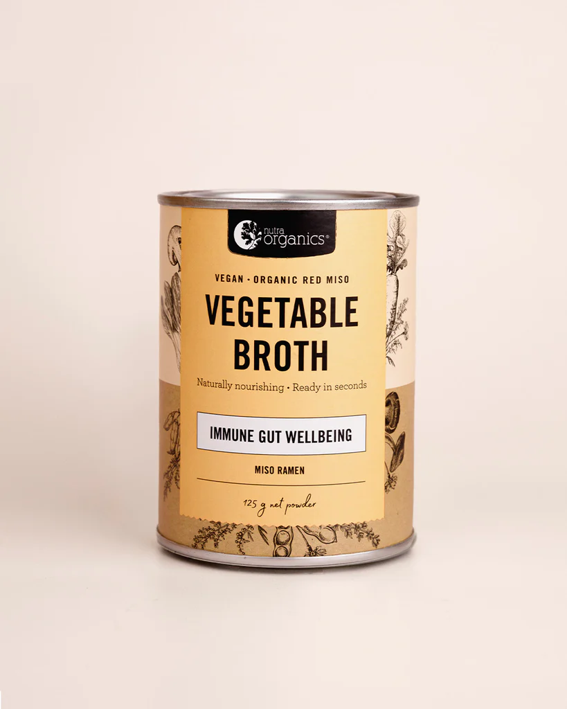 Nutra Organics Vegetable Broth Miso Ramen 125g