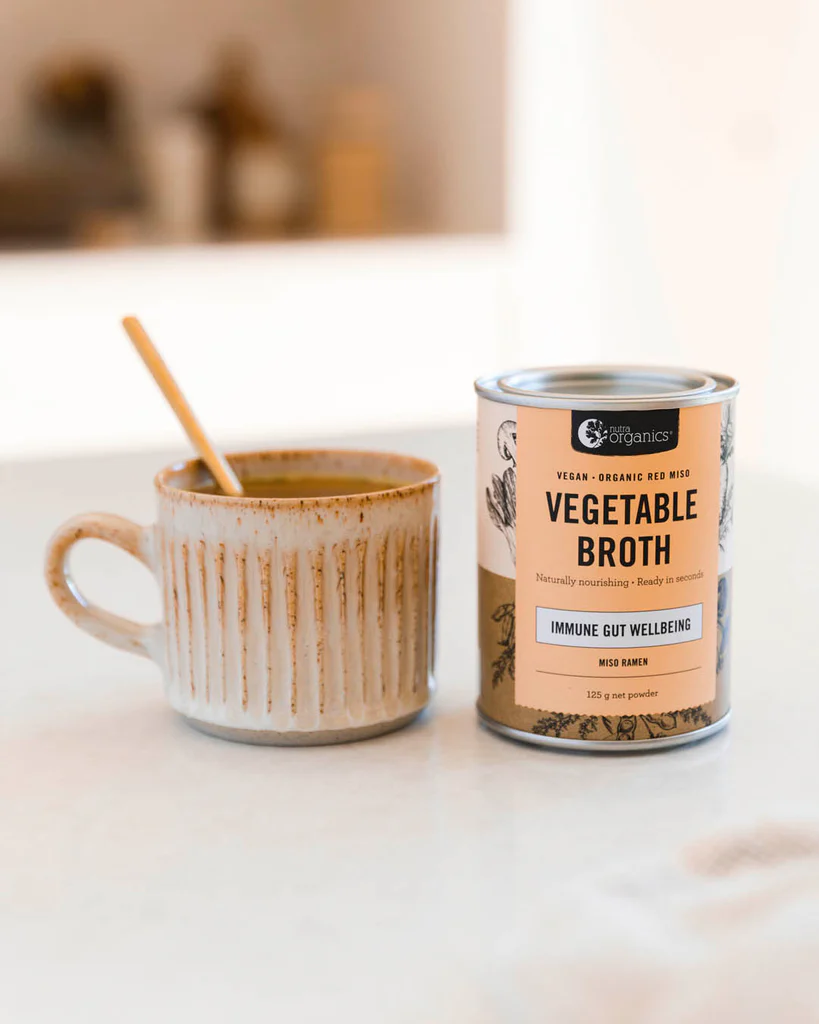 Nutra Organics Vegetable Broth Miso Ramen 125g