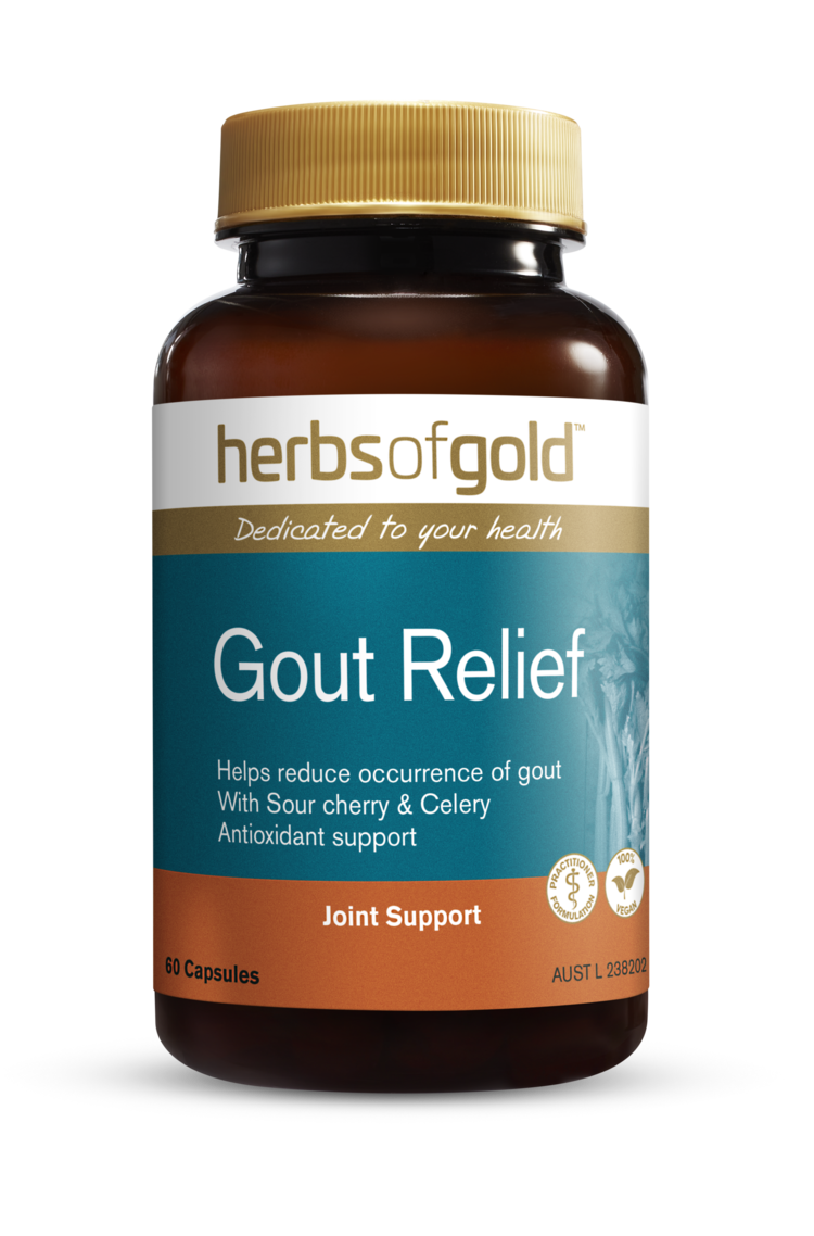 Herbs of Gold Gout Relief 60 Capsules