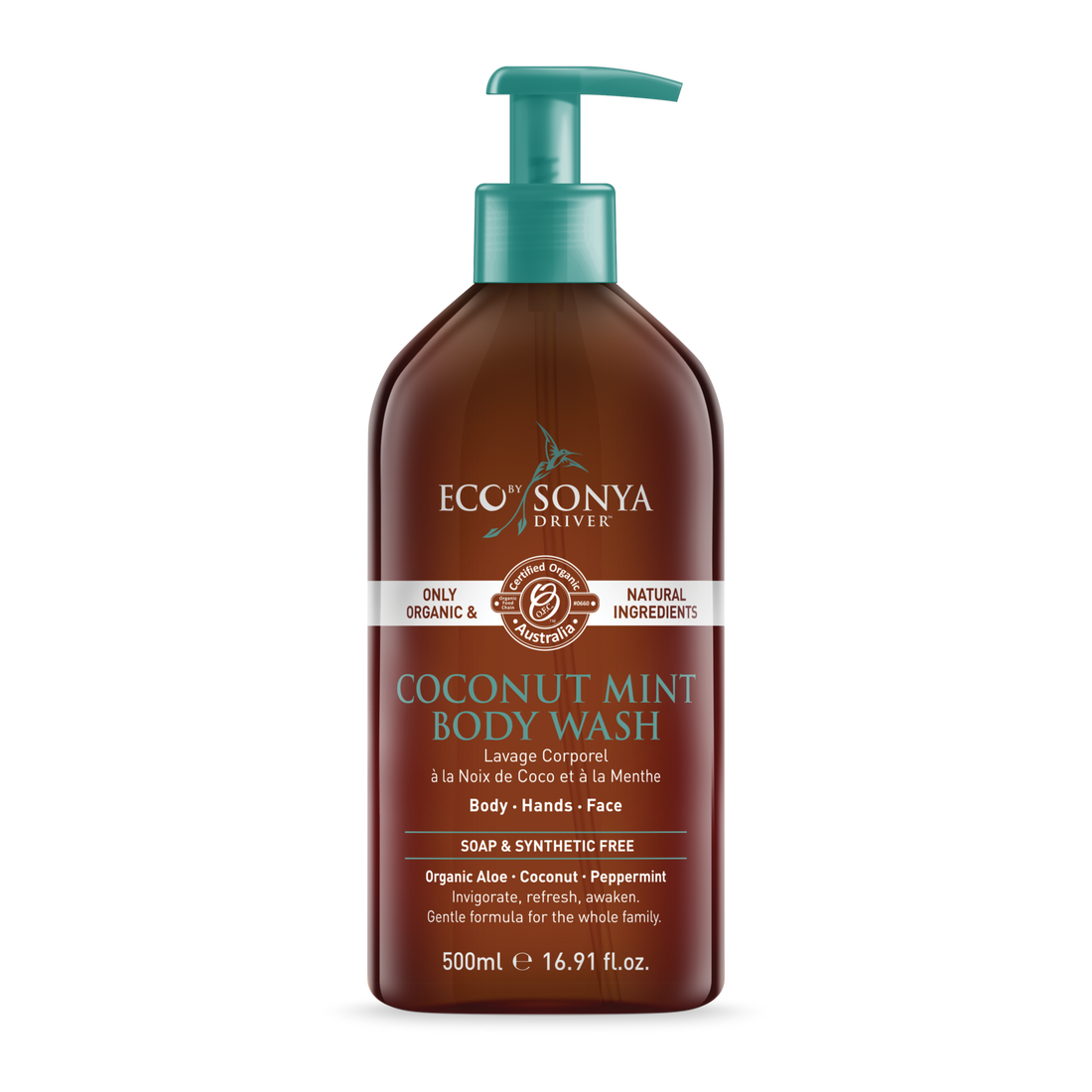 Eco by Sonya Driver Coconut Mint Body Wash 500mL
