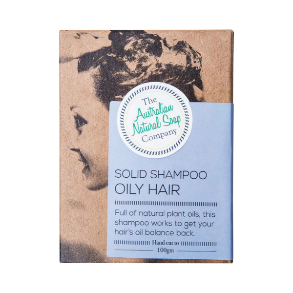 The Australian Natural Soap Company Original Soild Shampoo Bar - Oily Hair