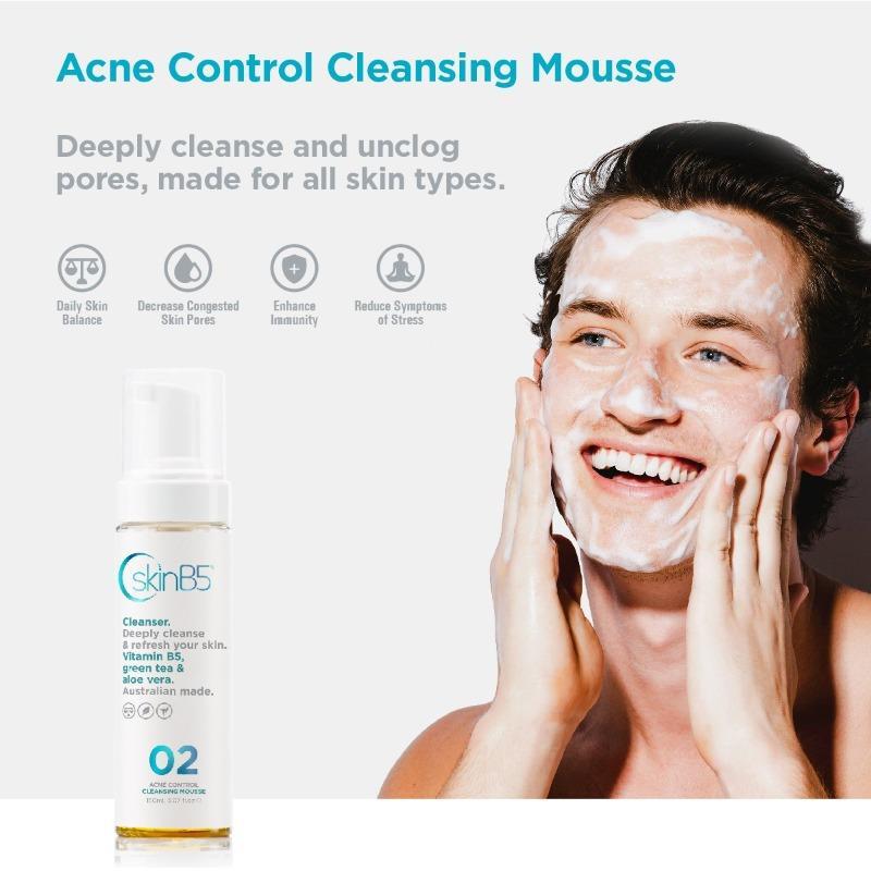SkinB5 Acne Cleanse Mousse 150ml