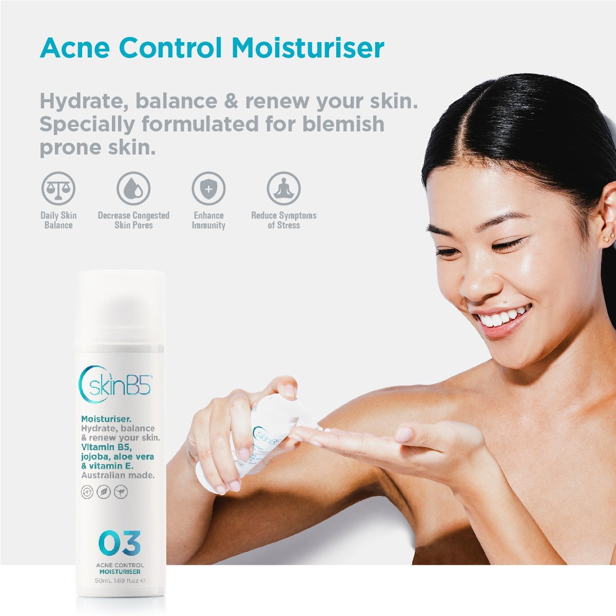 SkinB5 Acne Moisturiser 50ml