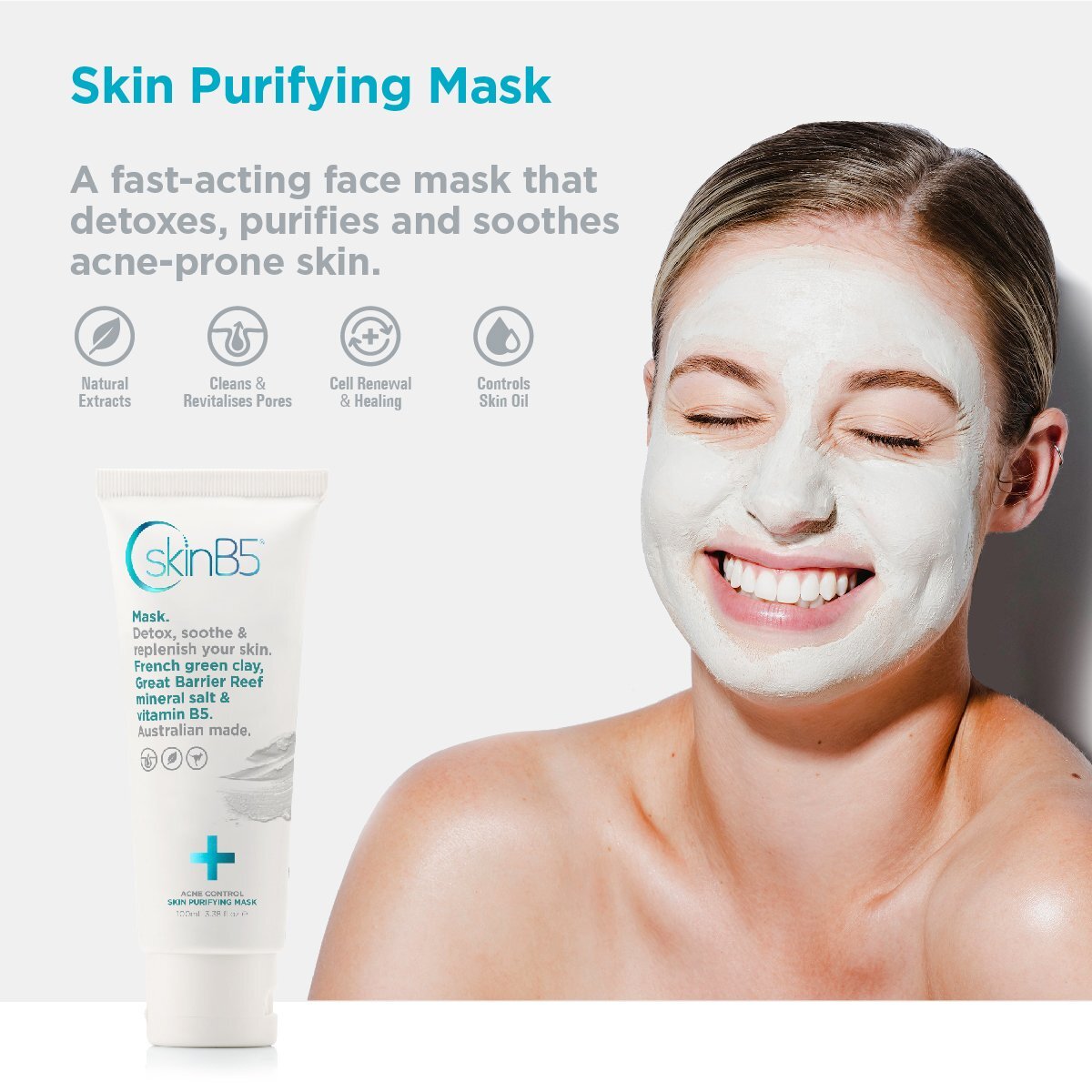 SkinB5 Acne Mask 100g