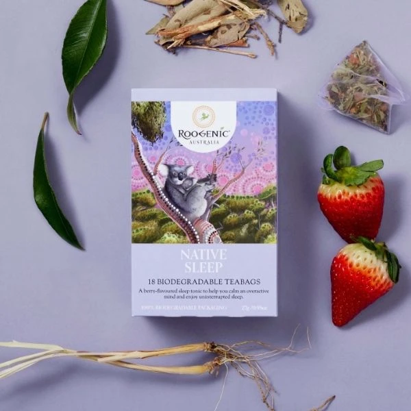 Roogenic Native Sleep 18 Biodegradable Teabags