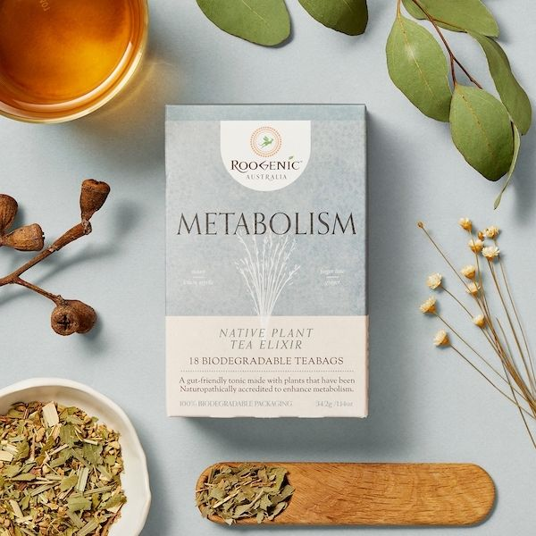 Roogenic Metabolism 18 Biodegradable Teabags