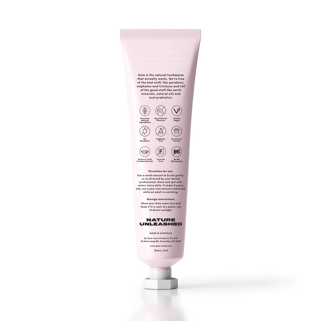GEM Coconut Mint Toothpaste 100g