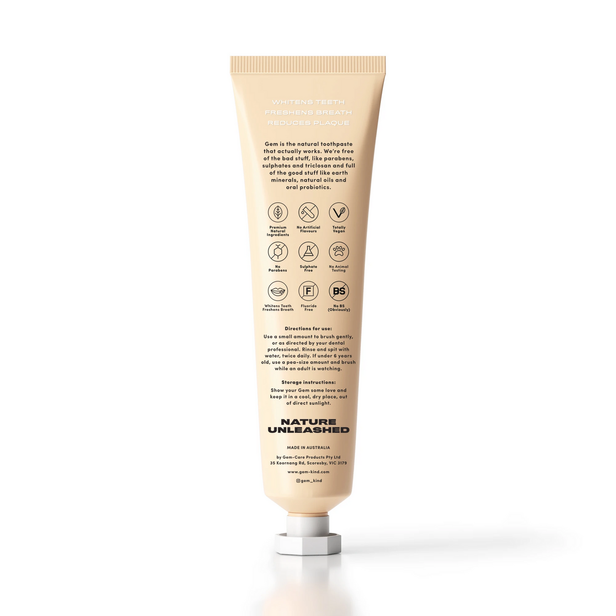 GEM Cinnamon Mint Toothpaste 100g