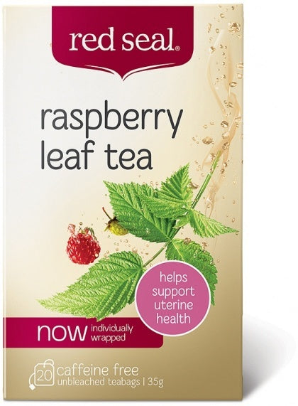Red Seal Raspberry Leaf With Rose Tea - 20 Teabags